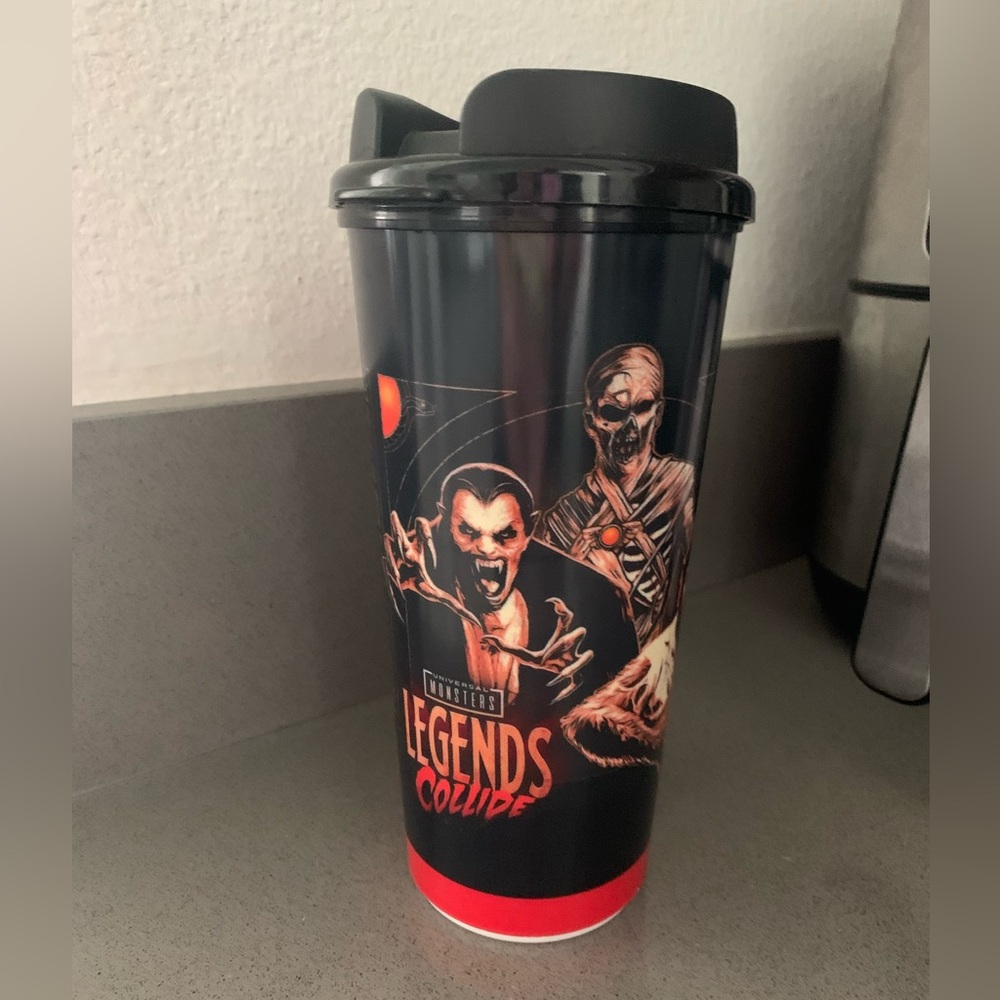 Halloween Horror Nights 2024 The Weeknd Water Bottle Tumbler Collectible EUC